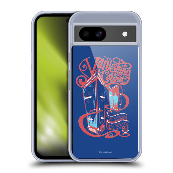 Harry Potter Deathly Hallows XVIII Vanishing Cabinet Soft Gel Case for Google Pixel 8a