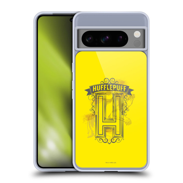 Harry Potter Deathly Hallows XVIII Hufflepuff 2 Soft Gel Case for Google Pixel 8 Pro