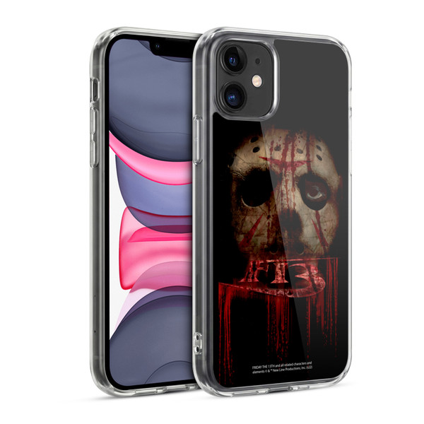 Friday the 13th 2009 Graphics Jason Voorhees Soft Gel Case for Apple iPhone 11