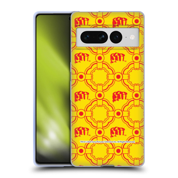 Cobra Kai Graphics Karate Hand Pattern Soft Gel Case for Google Pixel 7 Pro