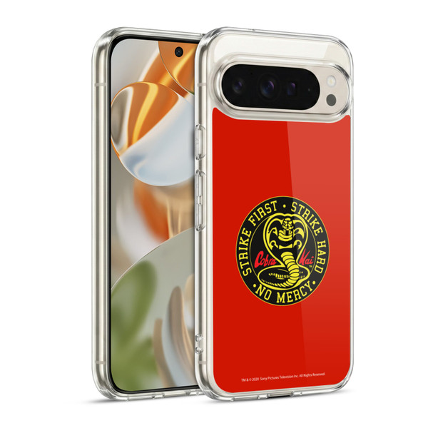 Cobra Kai Graphics Strike Logo Soft Gel Case for Google Pixel 9 / Pixel 9 Pro