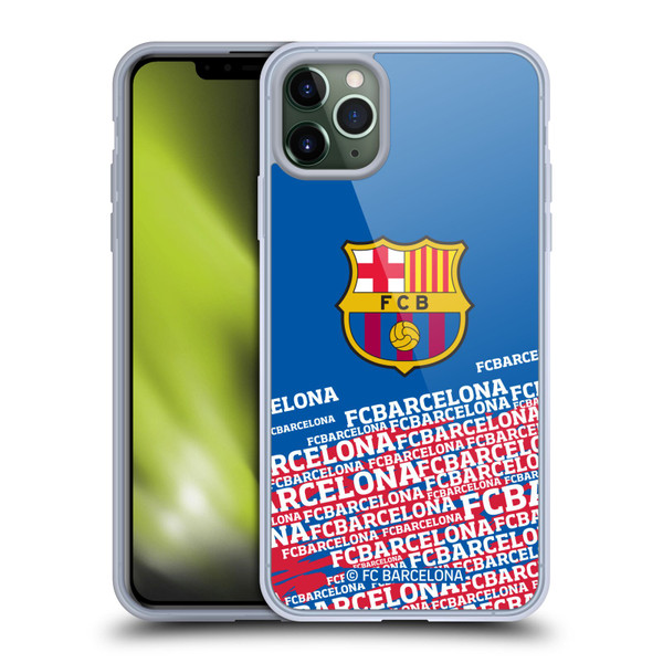 FC Barcelona Crest Impact Soft Gel Case for Apple iPhone 11 Pro Max & MagSafe