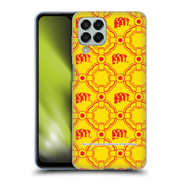 Cobra Kai Graphics Karate Hand Pattern Soft Gel Case for Samsung Galaxy M33 (2022)