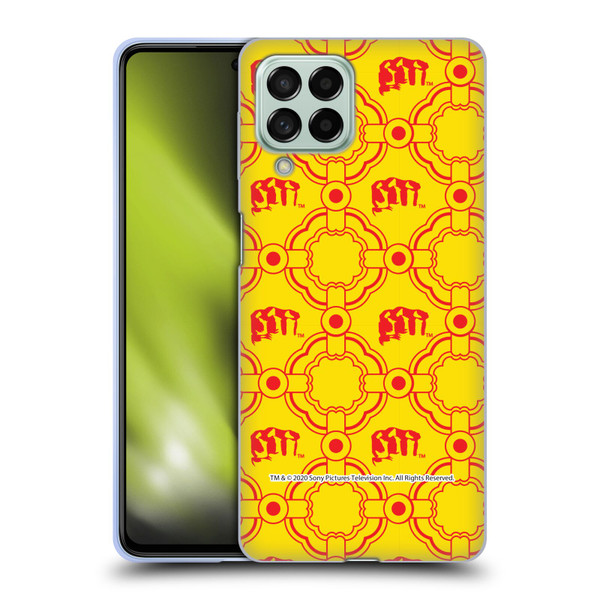 Cobra Kai Graphics Karate Hand Pattern Soft Gel Case for Samsung Galaxy M53 (2022)