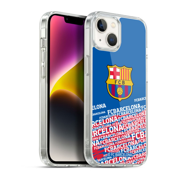 FC Barcelona Crest Impact Soft Gel Case for Apple iPhone 14 Plus & MagSafe