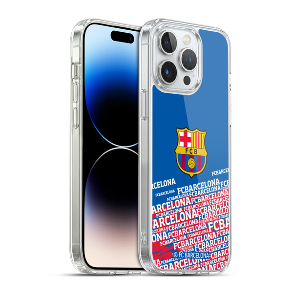 FC Barcelona Crest Impact Soft Gel Case for Apple iPhone 14 Pro Max & MagSafe