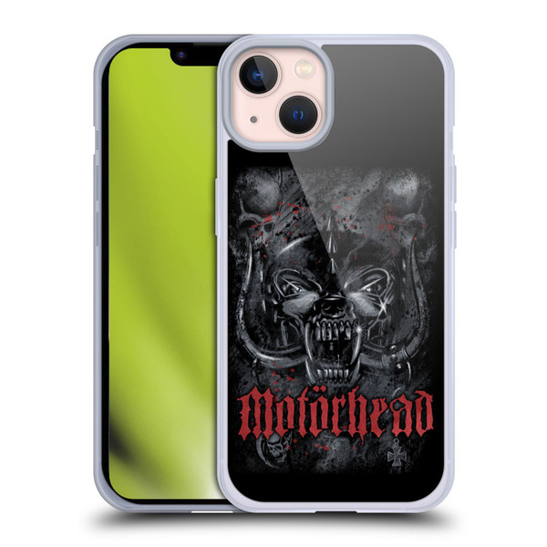 Motorhead Graphics Deathstorm Soft Gel Case for Apple iPhone 13