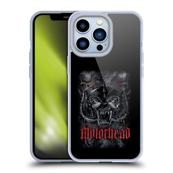 Motorhead Graphics Deathstorm Soft Gel Case for Apple iPhone 13 Pro & MagSafe