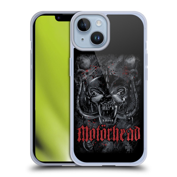 Motorhead Graphics Deathstorm Soft Gel Case for Apple iPhone 14