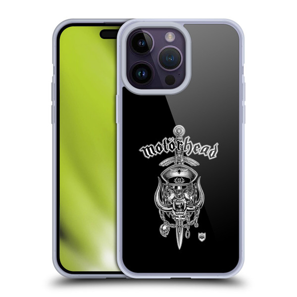 Motorhead Graphics Hiro Dagger Soft Gel Case for Apple iPhone 14 Pro Max & MagSafe