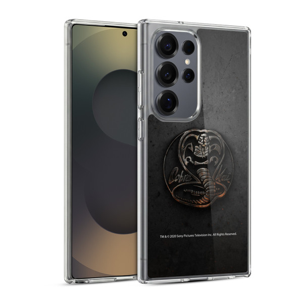 Cobra Kai Graphics Metal Logo Soft Gel Case for Samsung Galaxy S25 Ultra & MagSafe