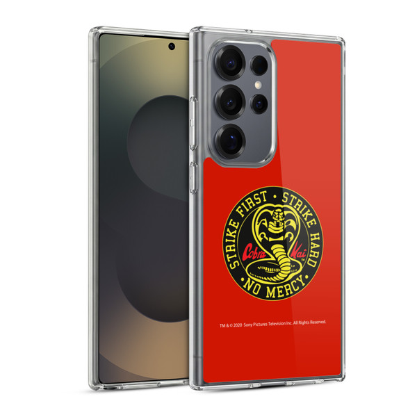 Cobra Kai Graphics Strike Logo Soft Gel Case for Samsung Galaxy S25 Ultra & MagSafe
