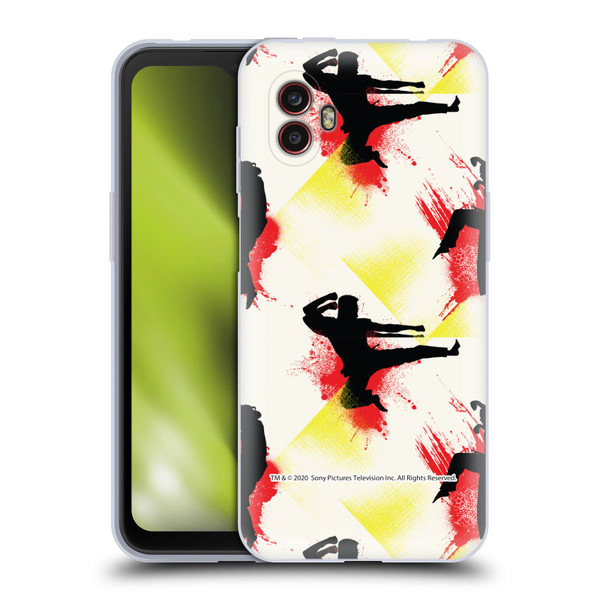 Cobra Kai Graphics Kick Pattern Soft Gel Case for Samsung Galaxy Xcover6 Pro/Pro2