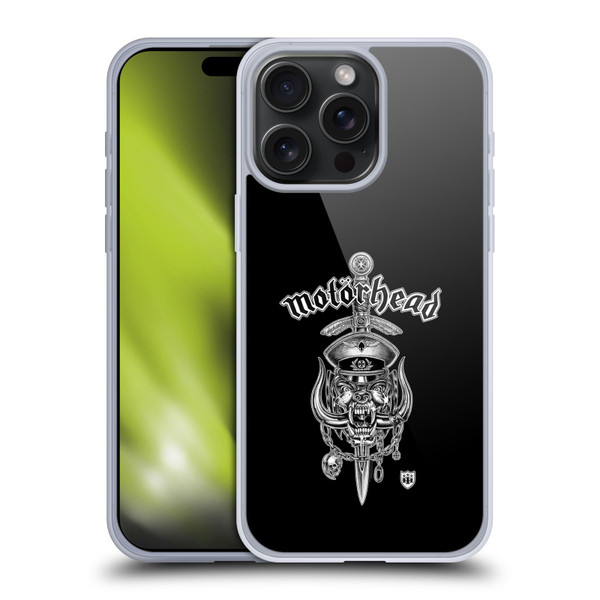 Motorhead Graphics Hiro Dagger Soft Gel Case for Apple iPhone 15 Pro Max & MagSafe