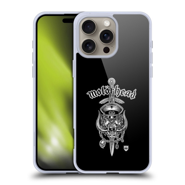 Motorhead Graphics Hiro Dagger Soft Gel Case for Apple iPhone 16 Pro Max & MagSafe
