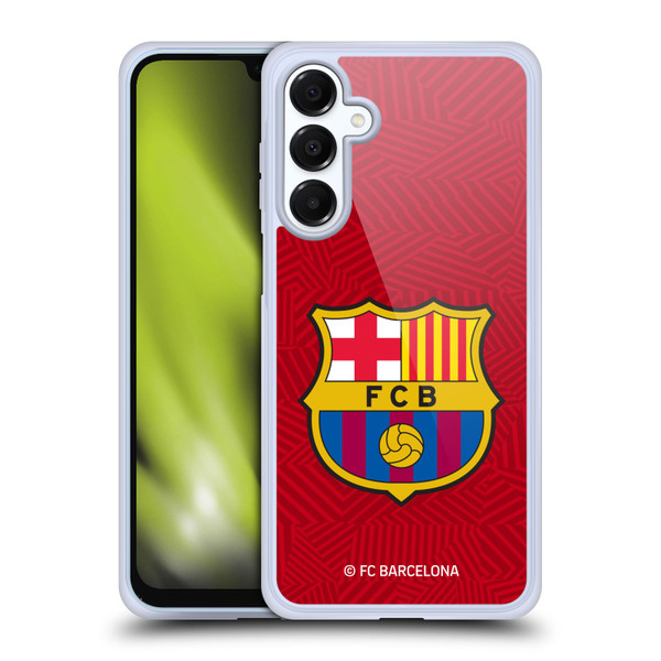 FC Barcelona Crest Red Soft Gel Case for Samsung Galaxy A16 5G & MagSafe