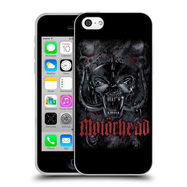 Motorhead Graphics Deathstorm Soft Gel Case for Apple iPhone 5c