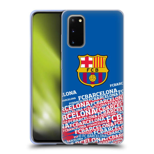 FC Barcelona Crest Impact Soft Gel Case for Samsung Galaxy S20 / S20 5G
