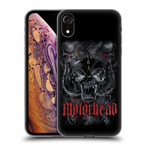 Motorhead Graphics Deathstorm Soft Gel Case for Apple iPhone XR