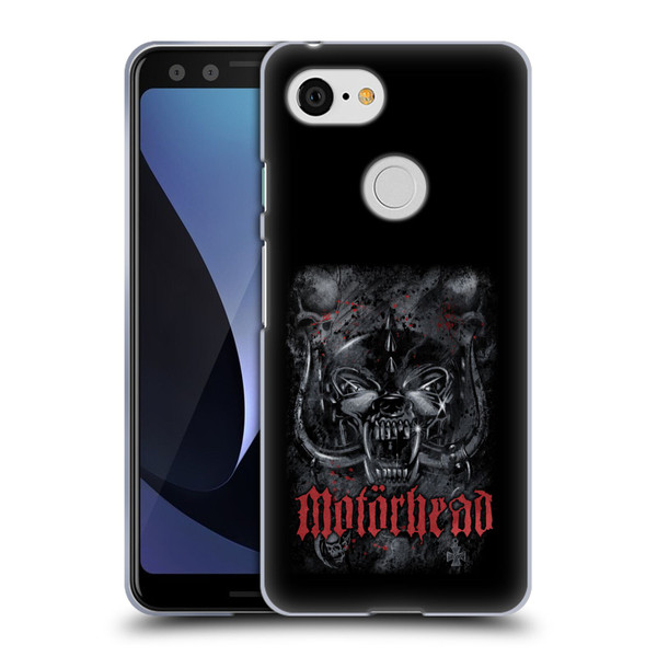 Motorhead Graphics Deathstorm Soft Gel Case for Google Pixel 3