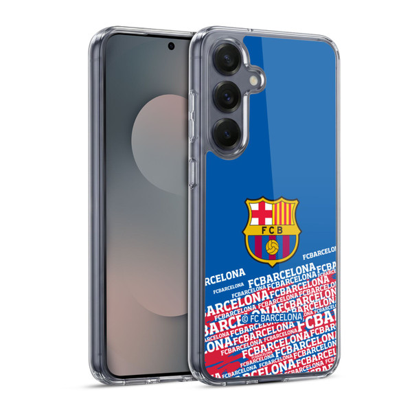 FC Barcelona Crest Impact Soft Gel Case for Samsung Galaxy S25 & MagSafe
