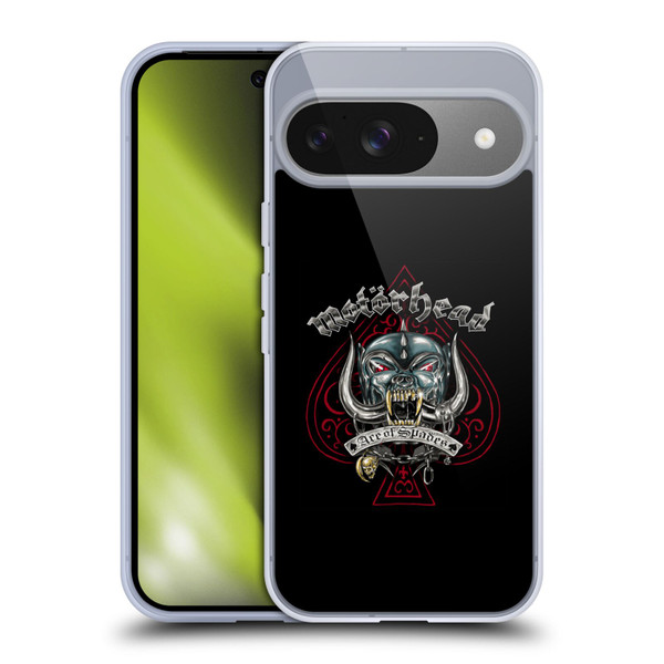 Motorhead Graphics Ace Of Spades Dog Soft Gel Case for Google Pixel 9 / Pixel 9 Pro