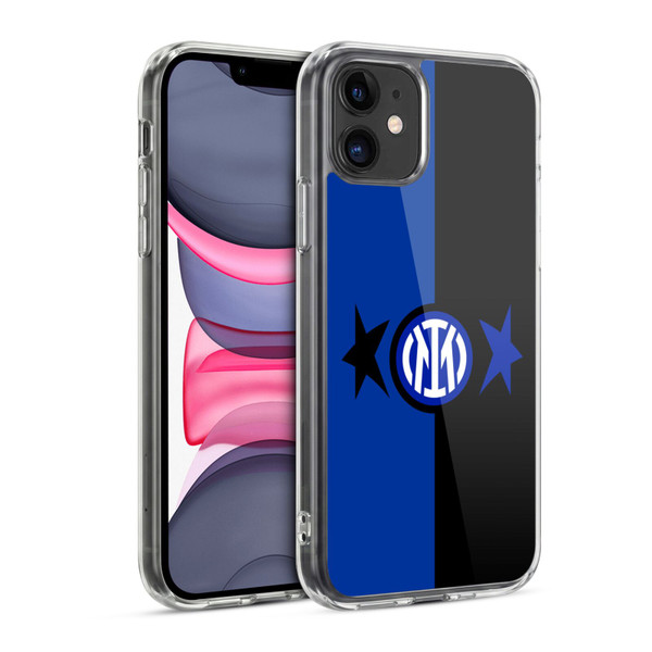 Fc Internazionale Milano IM 2Stars Black & Blue Soft Gel Case for Apple iPhone 11