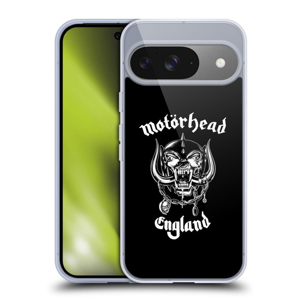 Motorhead Graphics England Soft Gel Case for Google Pixel 9 / Pixel 9 Pro