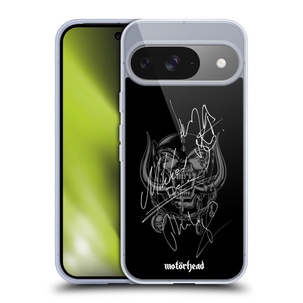 Motorhead Graphics Signatures Soft Gel Case for Google Pixel 9 / Pixel 9 Pro