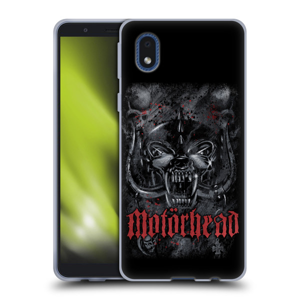 Motorhead Graphics Deathstorm Soft Gel Case for Samsung Galaxy A01 Core (2020)