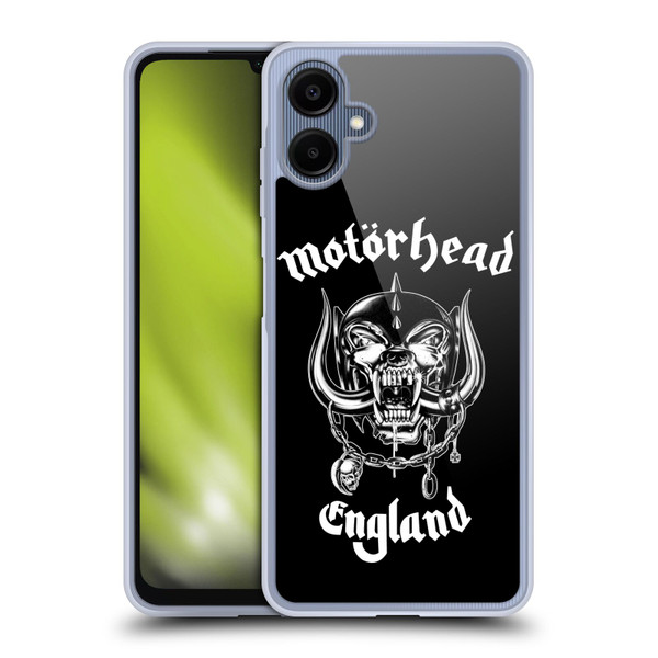 Motorhead Graphics England Soft Gel Case for Samsung Galaxy A06 4G