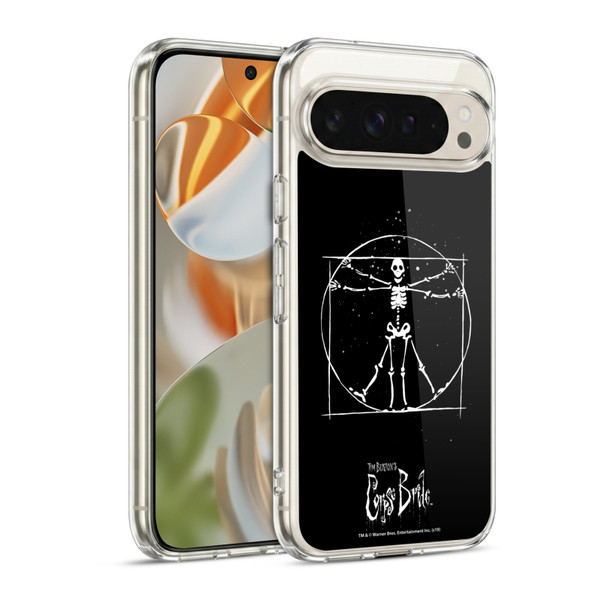 Corpse Bride Key Art Vitruvian Skeleton Soft Gel Case for Google Pixel 9 / Pixel 9 Pro