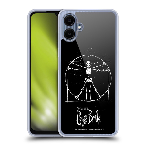 Corpse Bride Key Art Vitruvian Skeleton Soft Gel Case for Samsung Galaxy A06 4G