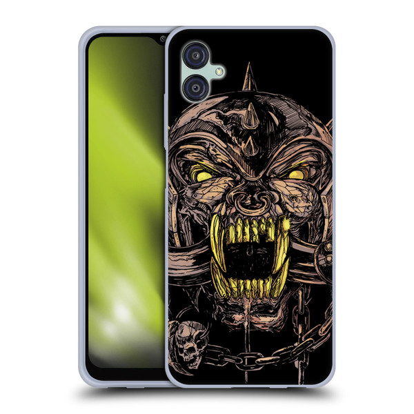 Motorhead Graphics Snaggletooth Soft Gel Case for Samsung Galaxy M04 5G / A04e