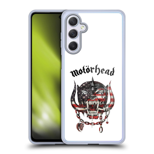 Motorhead Graphics American Skull Soft Gel Case for Samsung Galaxy M54 5G