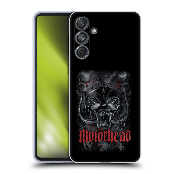 Motorhead Graphics Deathstorm Soft Gel Case for Samsung Galaxy M55 5G