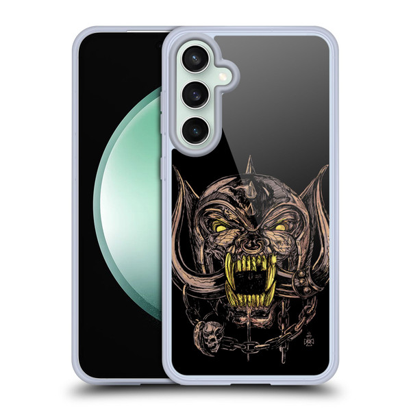 Motorhead Graphics Snaggletooth Soft Gel Case for Samsung Galaxy S23 FE 5G & MagSafe