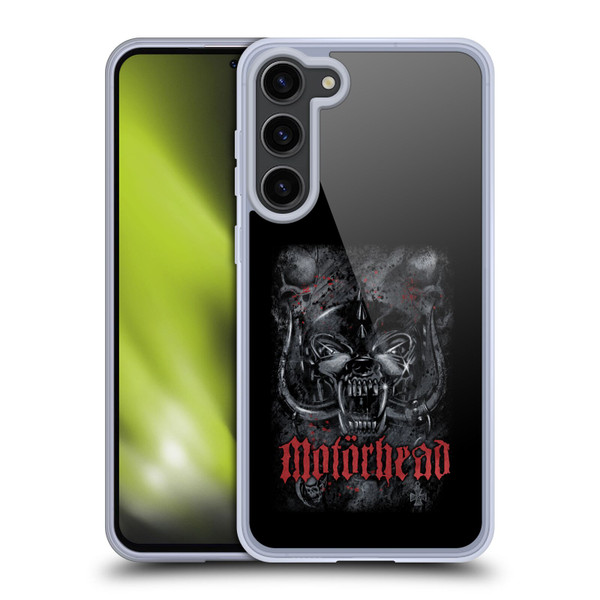 Motorhead Graphics Deathstorm Soft Gel Case for Samsung Galaxy S23+ 5G