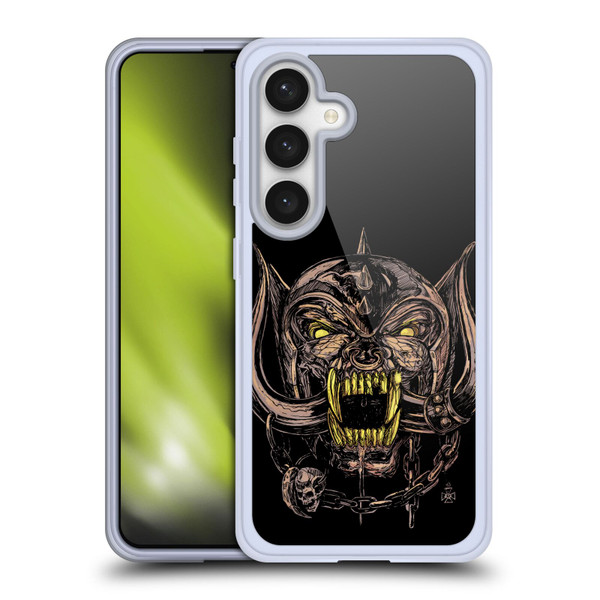 Motorhead Graphics Snaggletooth Soft Gel Case for Samsung Galaxy S24 5G & MagSafe