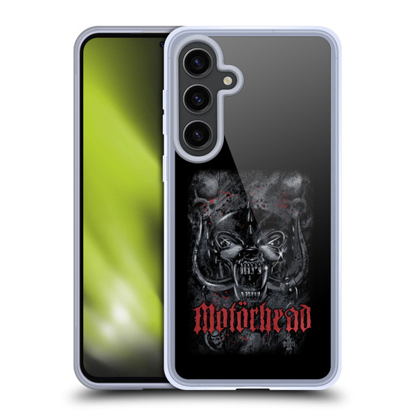 Motorhead Graphics Deathstorm Soft Gel Case for Samsung Galaxy S24+ 5G & MagSafe
