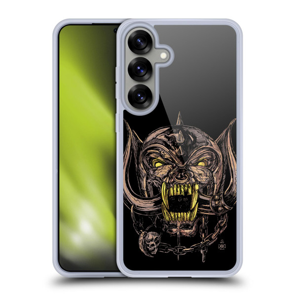 Motorhead Graphics Snaggletooth Soft Gel Case for Samsung Galaxy S25+ & MagSafe