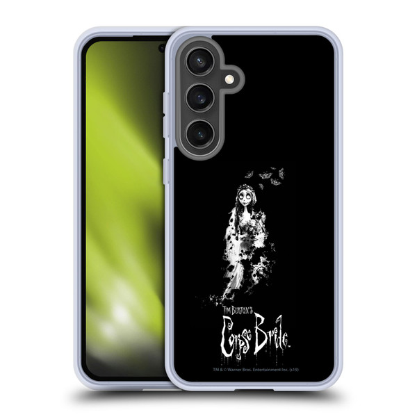 Corpse Bride Key Art Emily Splatters Soft Gel Case for Samsung Galaxy S24 FE & MagSafe
