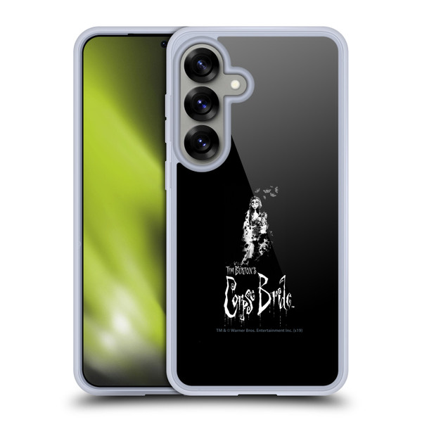 Corpse Bride Key Art Emily Splatters Soft Gel Case for Samsung Galaxy S25 & MagSafe
