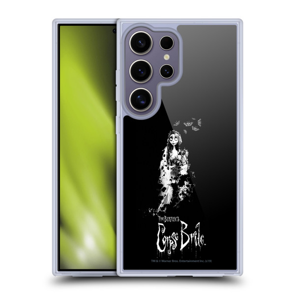 Corpse Bride Key Art Emily Splatters Soft Gel Case for Samsung Galaxy S25 Ultra & MagSafe