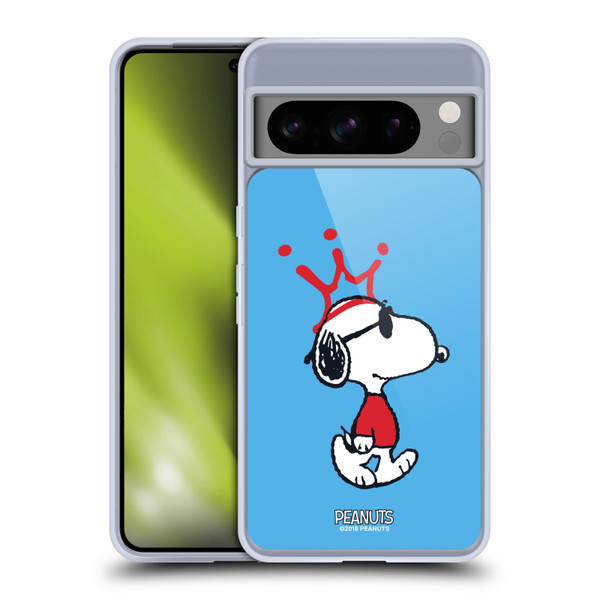 Peanuts The Many Faces Of Snoopy Joe Cool Soft Gel Case for Google Pixel 8 Pro