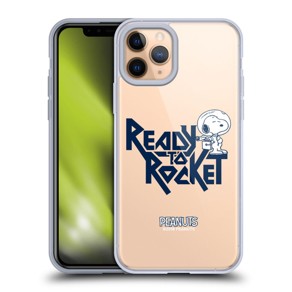 Peanuts Rock Tees Snoopy Ready To Rocket Soft Gel Case for Apple iPhone 11 Pro & MagSafe