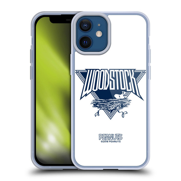 Peanuts Rock Tees Woodstock Insignia Soft Gel Case for Apple iPhone 12 Mini