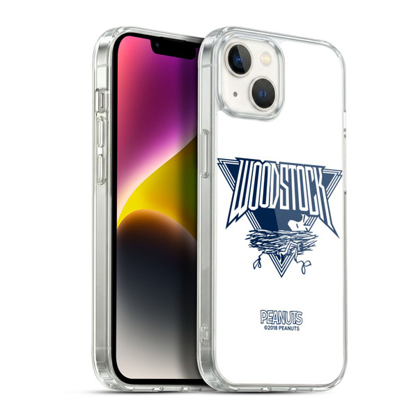 Peanuts Rock Tees Woodstock Insignia Soft Gel Case for Apple iPhone 14 Plus & MagSafe