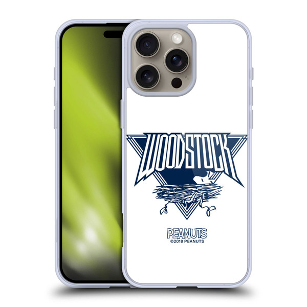 Peanuts Rock Tees Woodstock Insignia Soft Gel Case for Apple iPhone 16 Pro Max & MagSafe