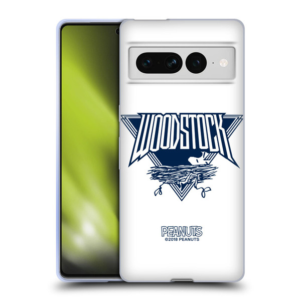 Peanuts Rock Tees Woodstock Insignia Soft Gel Case for Google Pixel 7 Pro
